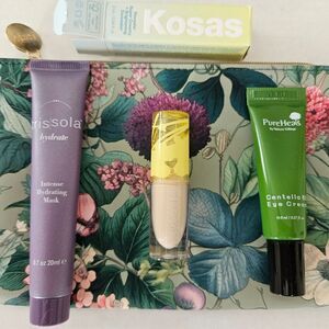 Kosas, Crissola, and PureHeals Beauty Set